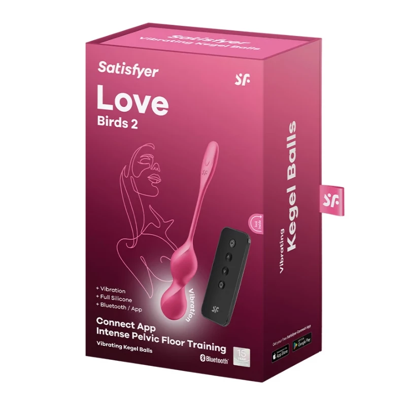 Satisfyer Love Birds 2 Kegel Balls Red