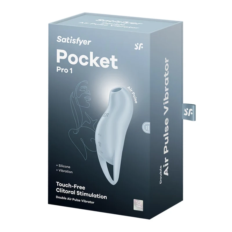 Satisfyer Pocket Pro 1 Light blue