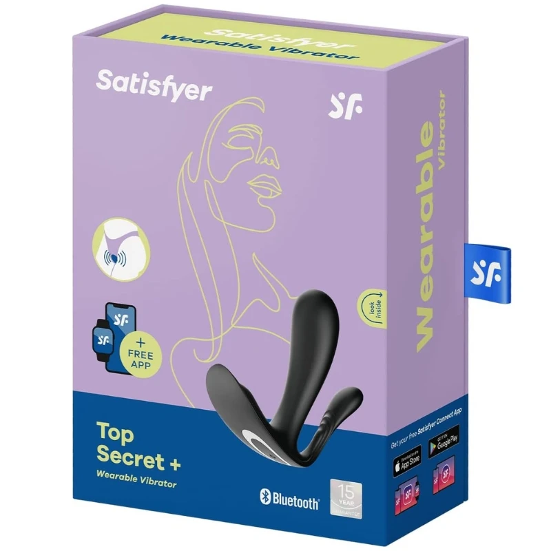 Satisfyer Top Secret Dual Vibrator + Connect App 