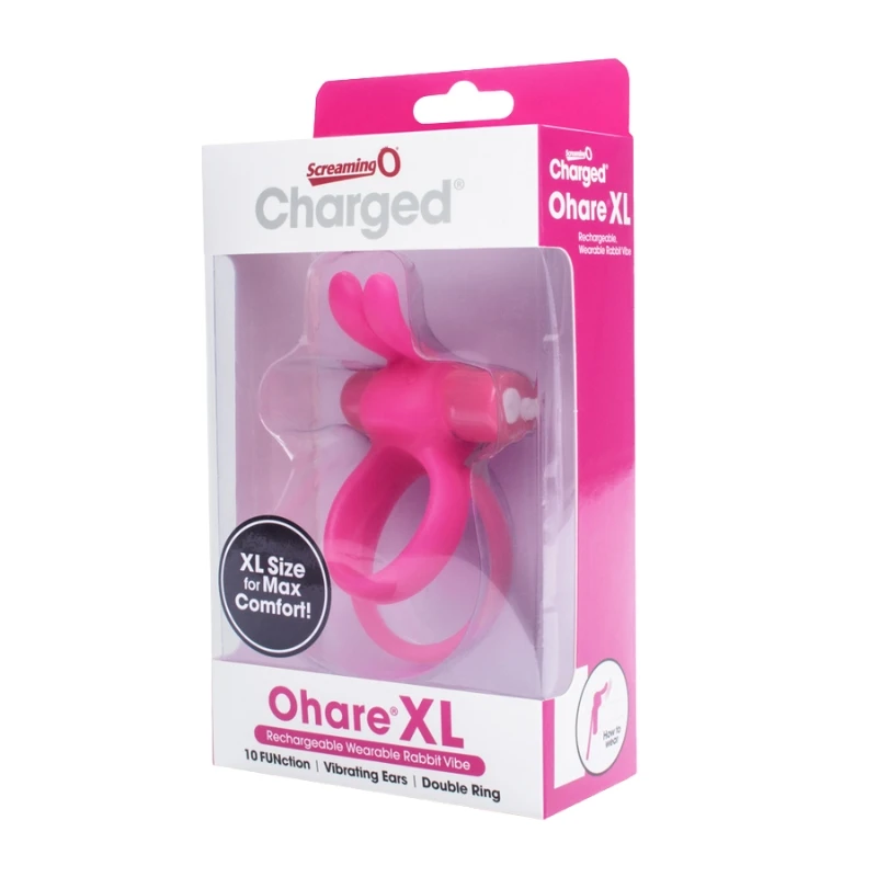 Screaming O Charged Ohare XL Rechargeable Rabbit Vibe