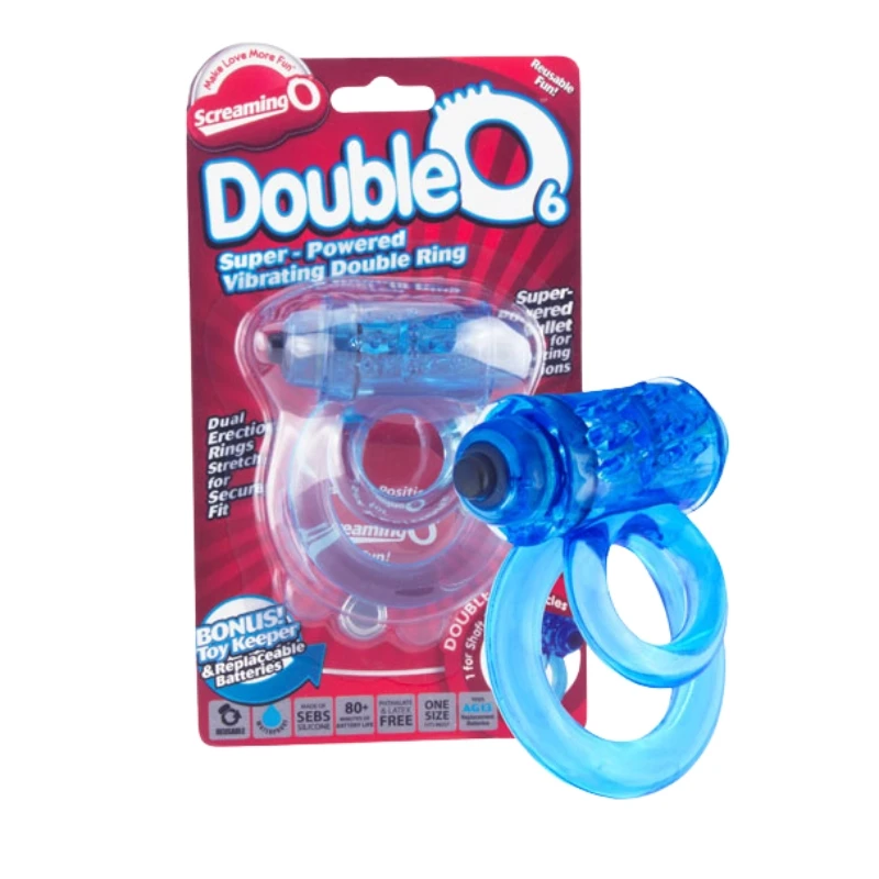 Screaming O Double O 6 Vibrating Double Ring