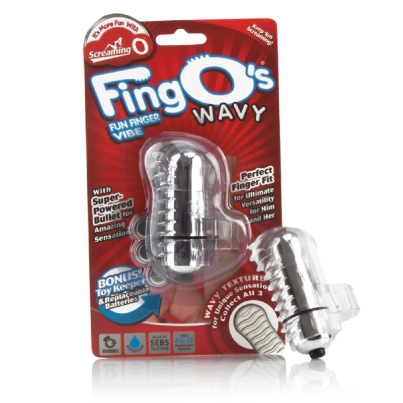 Screaming O FingO Wavy Finger Vibrator