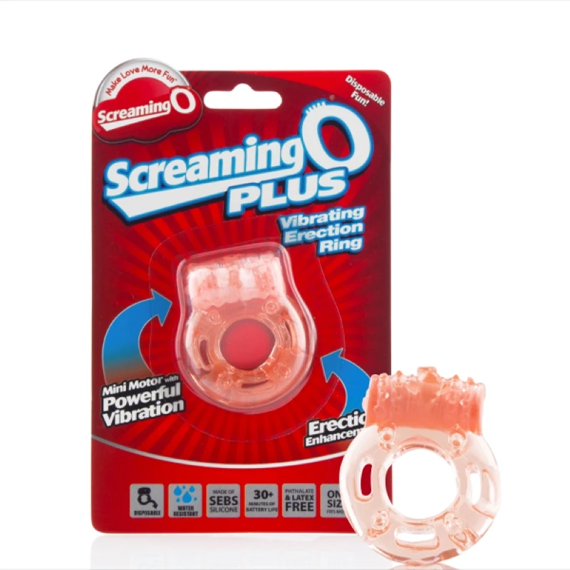 Screaming O Plus Vibrating Erection Ring