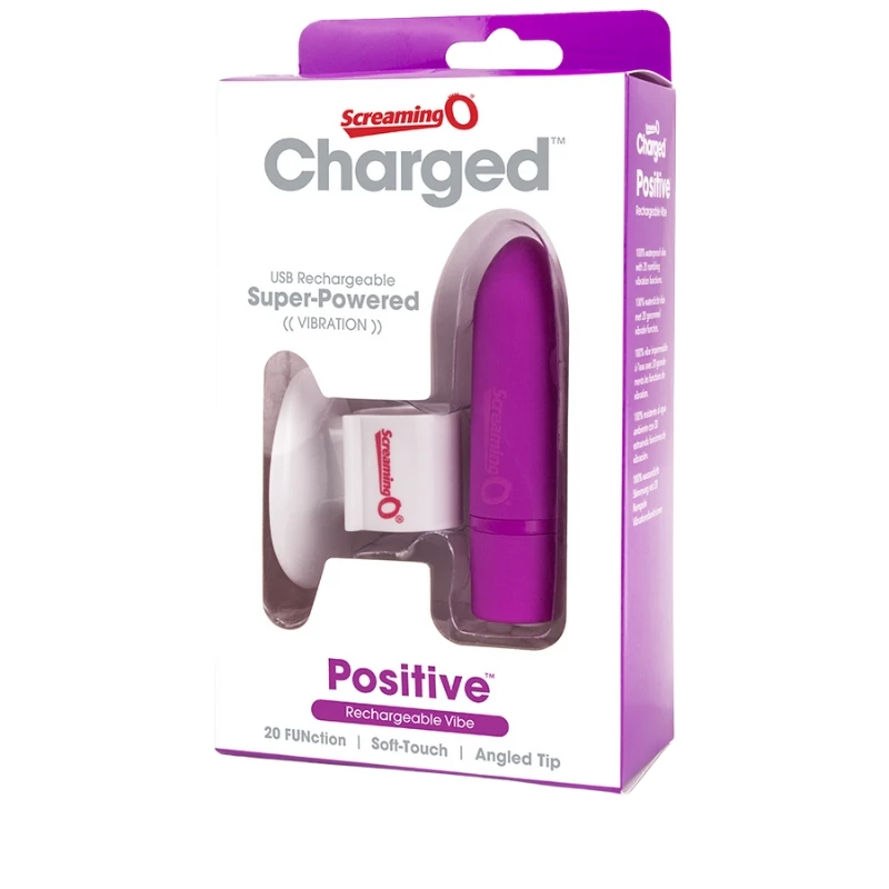 Screaming O Charged Positive Rechargeable Vibrator