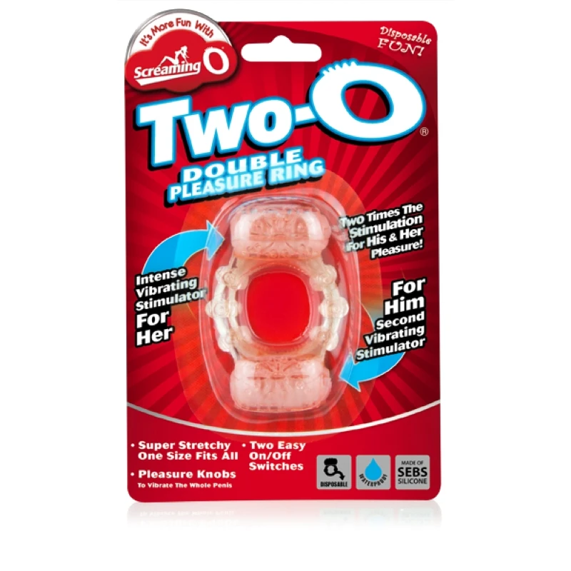 Screaming O Two-O Double Pleasure Cock Ring