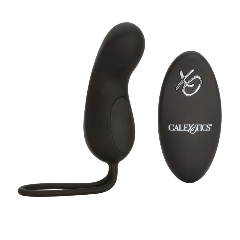 CalExotics Silicone Remote Rechargeable Curve Vibrator