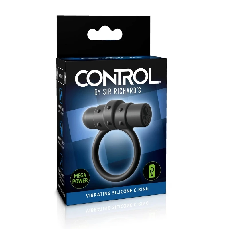 pipedream SIR RICHARD'S Control Vibrating Silicone C-Ring