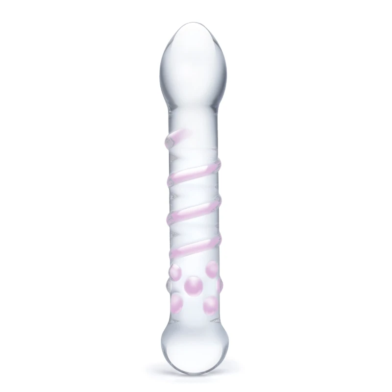 Gläs 7.25 Inch Spiral Staircase Full Tip Dildo