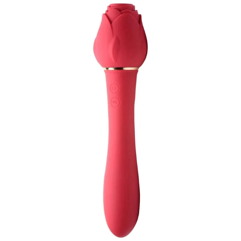 XR Brands Bloomgasm Sweet Heart Rose 5X Suction Rose and 10X Vibrator