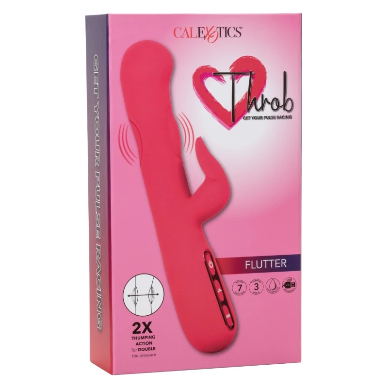 CalExotics Throb Flutter Dual Vibrator