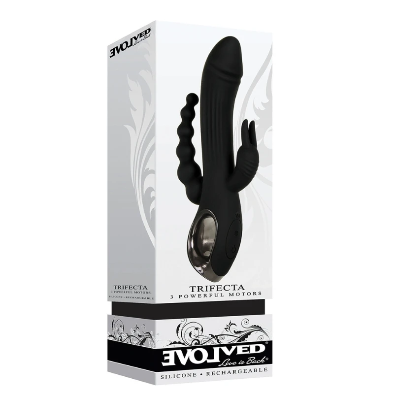 Evolved Novelties Trifecta Triple Rabbit Vibrator