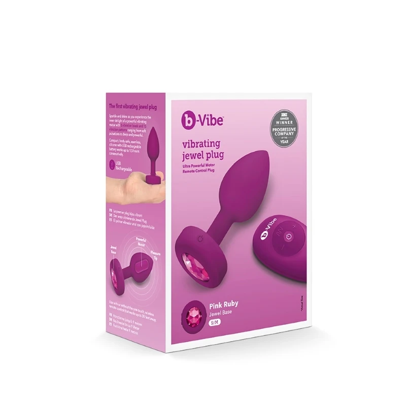 b-Vibe Vibrating Jewel Plug