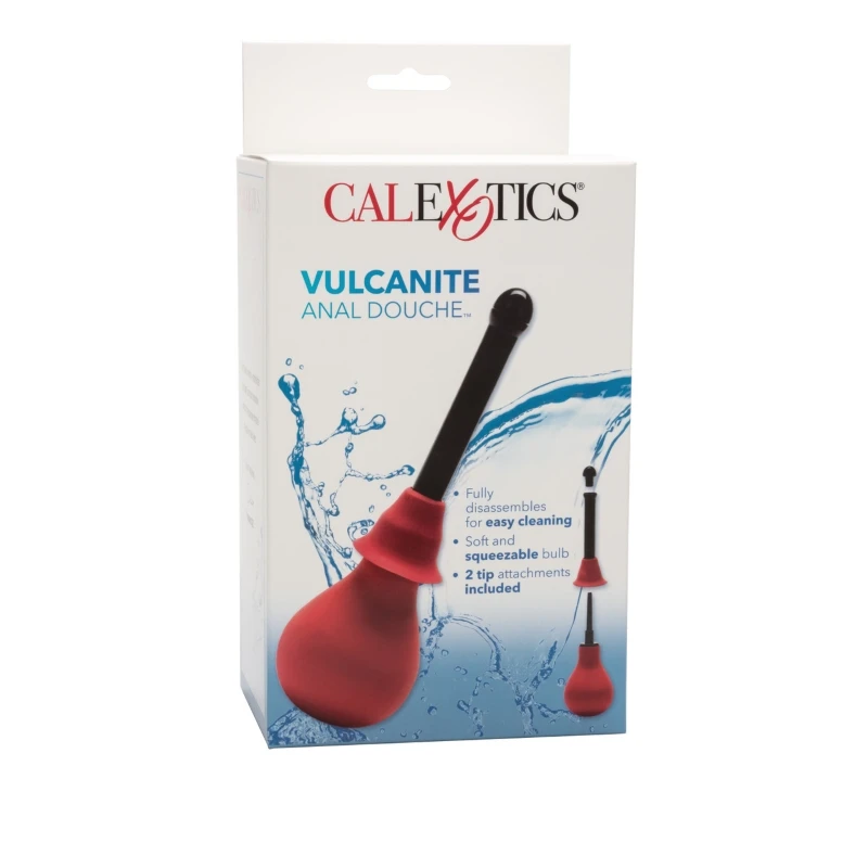 CalExotics Vulcanite Anal Douche