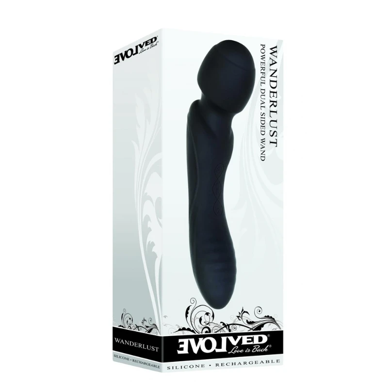 Evolved Novelties Wanderlust Dual Sided Wand Massager