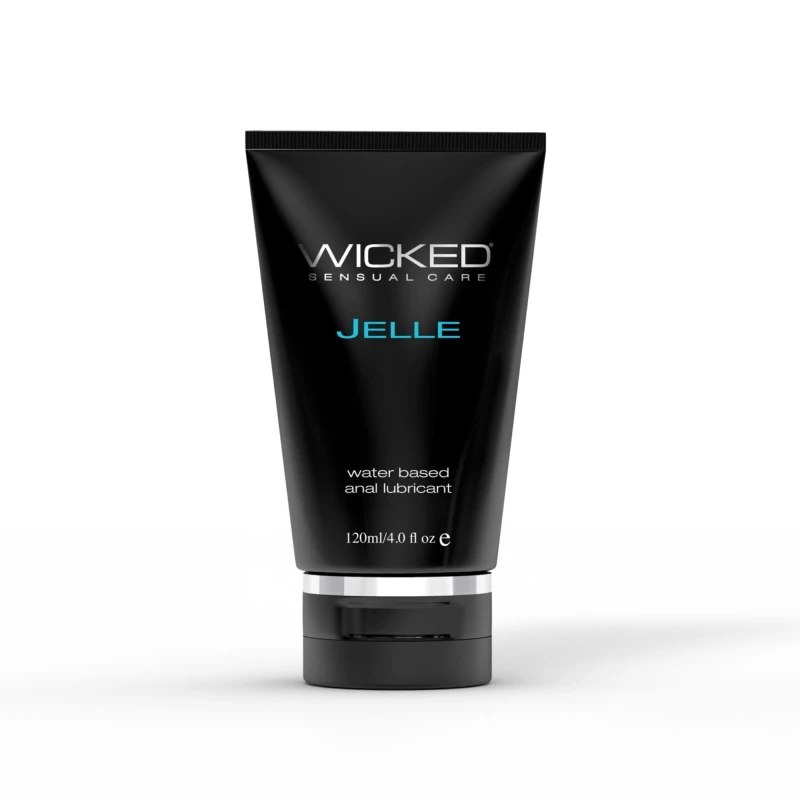 Wicked Jelle Water Based Anal Lubricant 4 oz