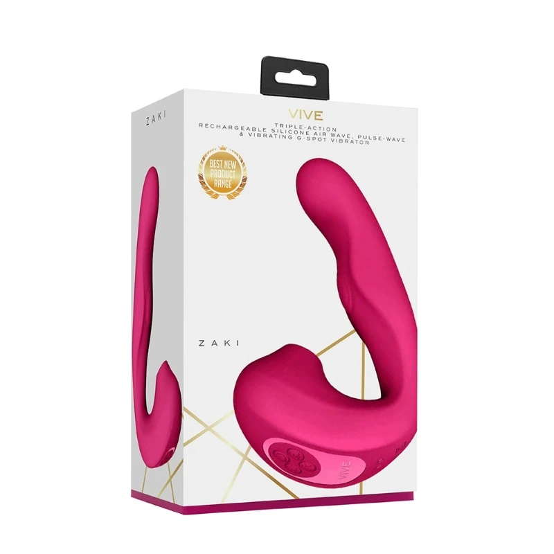 SHOTS Vive Zaki Pulse Wave and G-Spot Vibrator