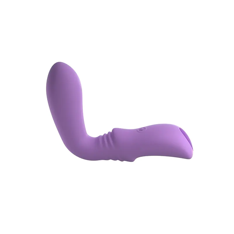 Embark on a journey of unmatched pleasure with this Fantasy for Her purple dildo. Designed to contour seamlessly with the natural curves of your body, this purple dildo introduces a world of flexibility and deep, rumbling vibrations that promise to satisfy your every desire.