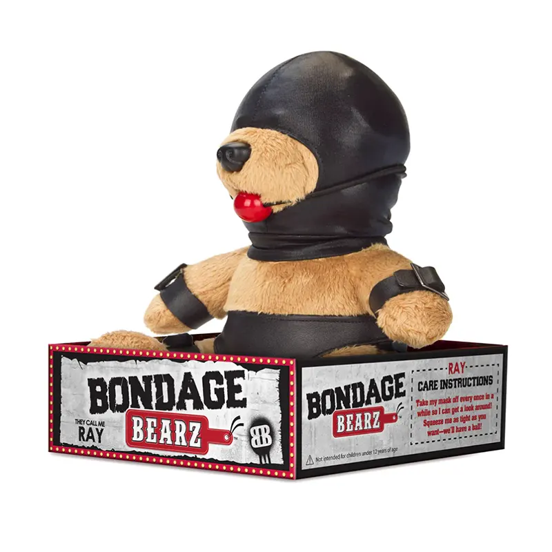 Gary Gag Ball (Ray) - Bondage Teddy Bear