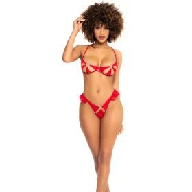 Mapale 8725 Two-Piece Red Lingerie Set Red
