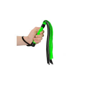 Ouch! Glow In The Dark Neon Green Flogger