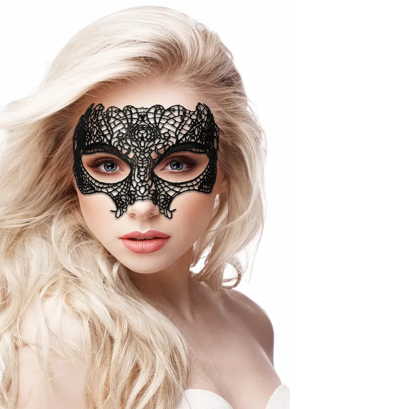 Ouch! Princess Black Lace Mask