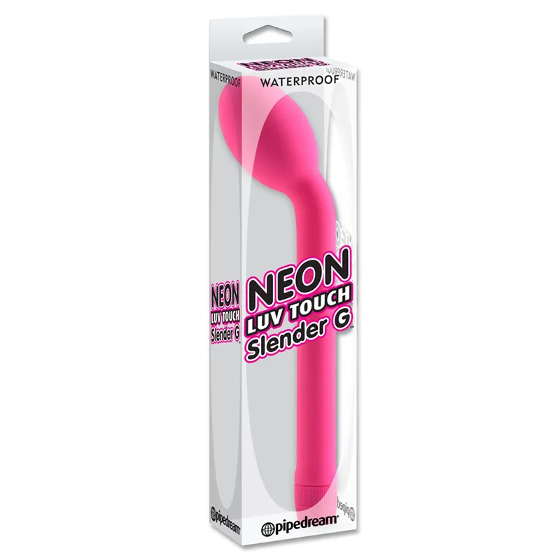 Pipedream Neon Luv Touch Slender G Pink - Multi-Speed G-spot