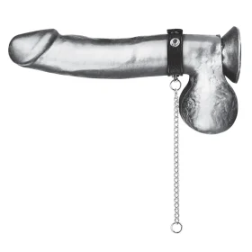 Snap Cock Ring with 12" Leash