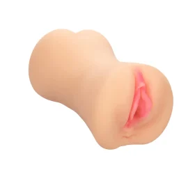 Immerse yourself in the ultimate pleasure experience with the Stroke It Dual Entry Pussy & Ass in Ivory.