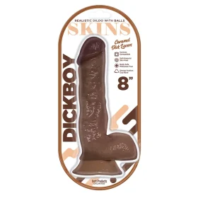 Dickboy Skins Dildo 8 Inch Caramel Lovers
