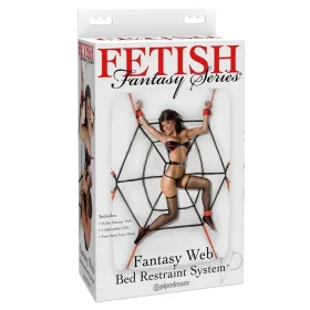 Fetish Fantasy Web Bed Restraint System Box