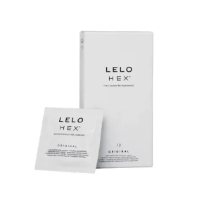 LELO HEX CONDOMS ORIGINAL 12 PACK Box