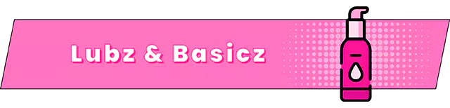 A pink banner with the title "Lubz & Basicz".