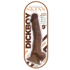 Dickboy Skins Dildo 9 Inch Caramel Lovers
