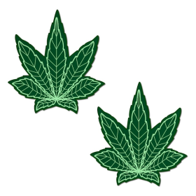 Indica Pot Leaf Nipple Pasties by Pastease
