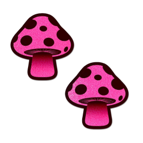 Mushroom: Neon Shroom Nipple Pasties by Pastease