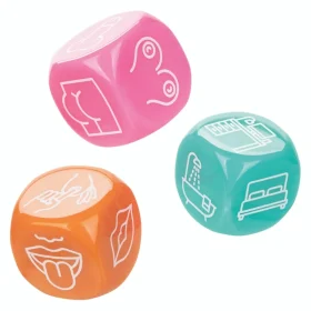Calexotics Naughty Bits Roll With It Icon-Based Sex Dice Game