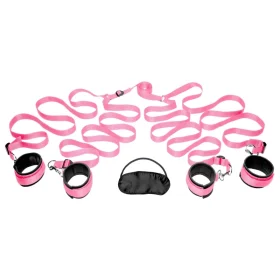XR Brands Frisky Pink Bedroom Restraint Kit