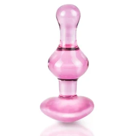 Pipedream Icicles No 75 Glass Heart Anal Plug