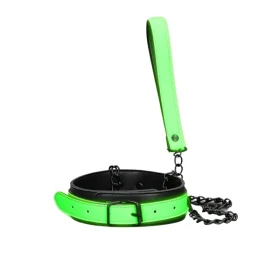 Ouch! Glow in the Dark Collar and Leash